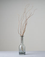 ［フラワーベース］レウナ ガラスベース スリム グレー