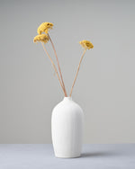 ［フラワーベース］ マットな質感のポーセリンベース プランパー L