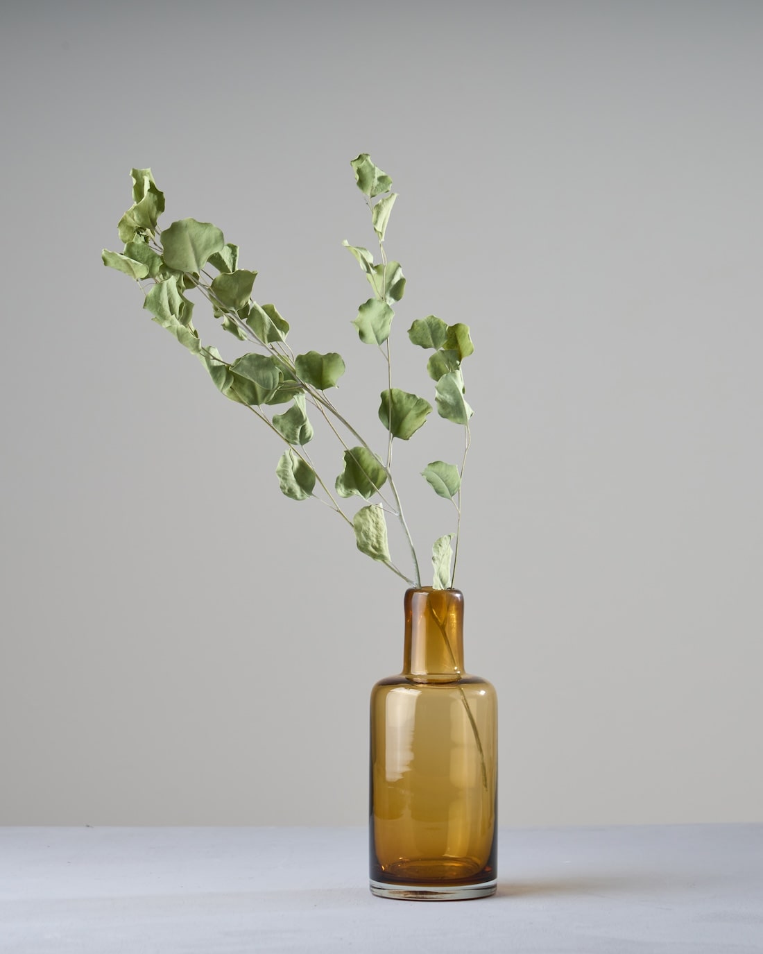 ［フラワーベース］カラーガラスベース ロングネック