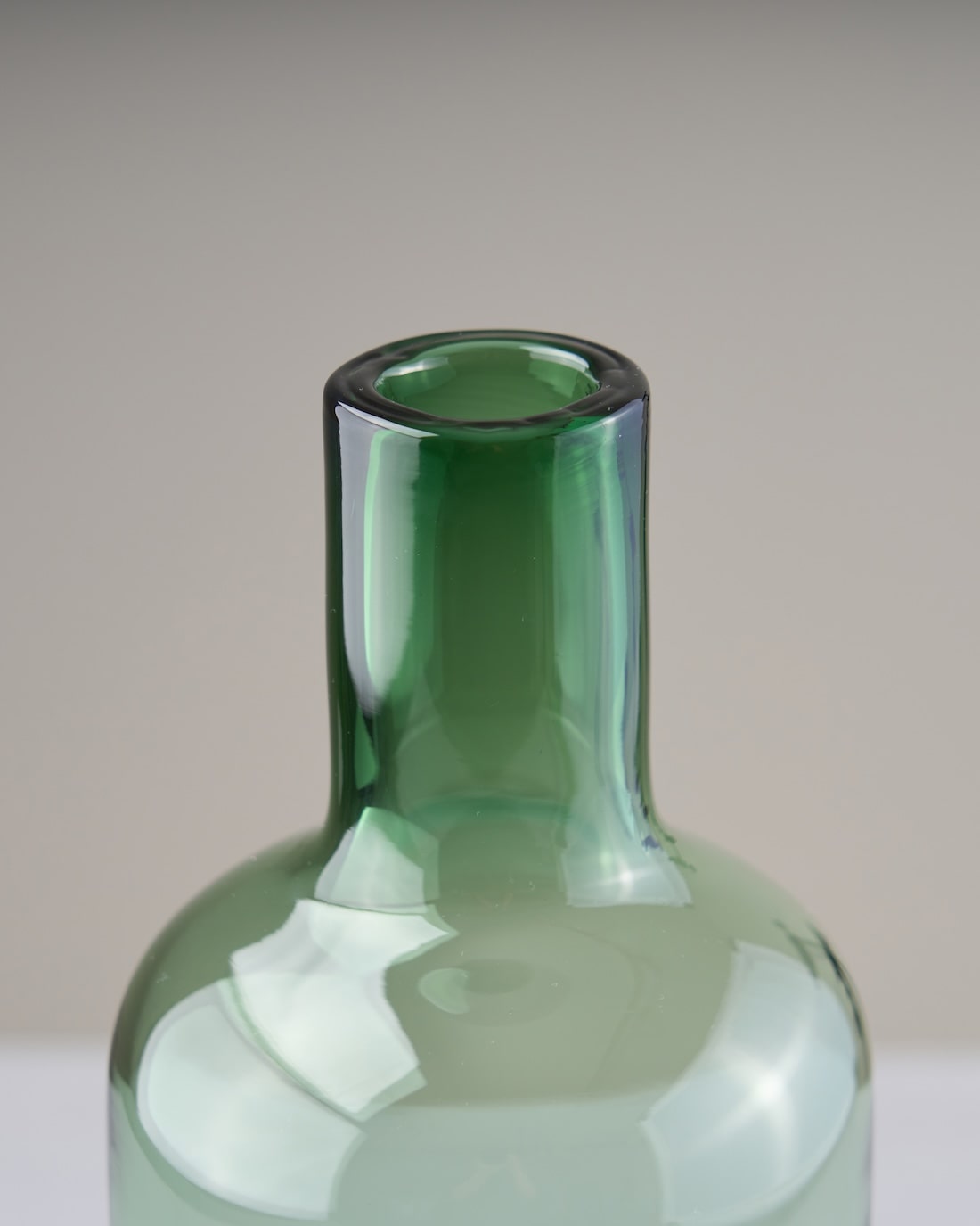 ［フラワーベース］カラーガラスベース ロングネック