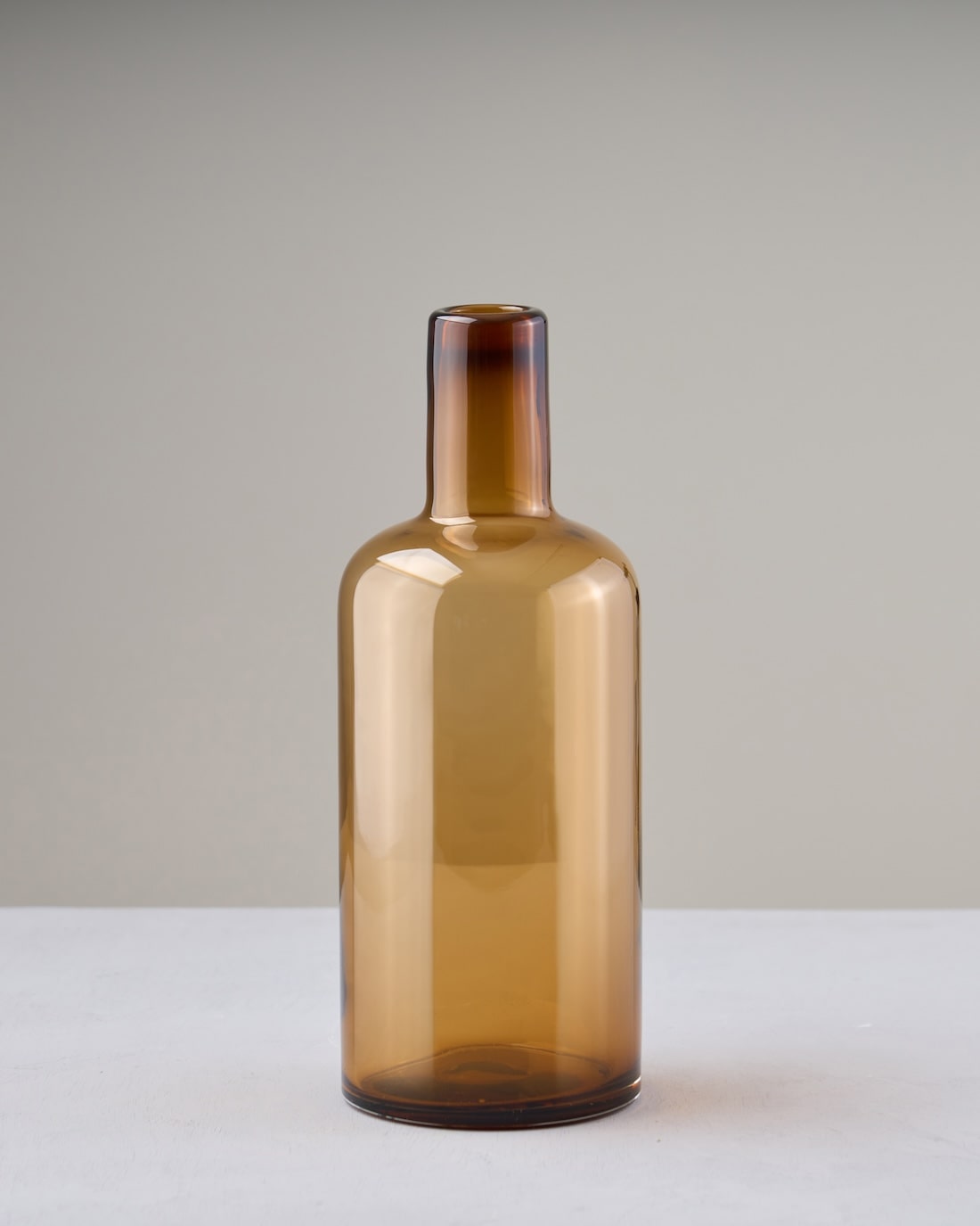 フラワーベース］カラーガラスベース ロングネック 商品ページ - 土と