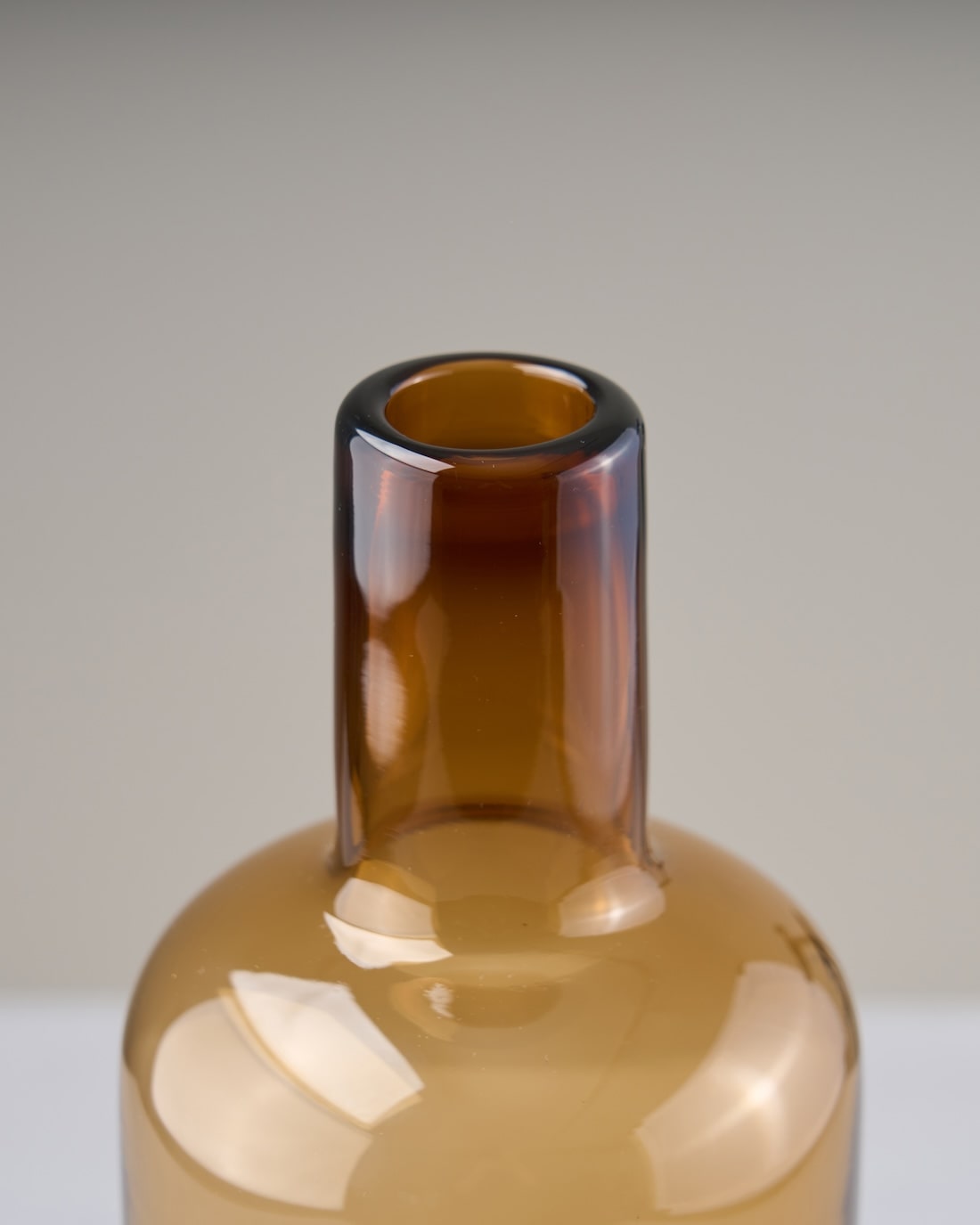 ［フラワーベース］カラーガラスベース ロングネック