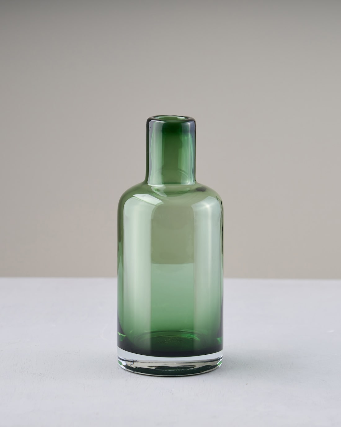 フラワーベース］カラーガラスベース ロングネック 商品ページ - 土と