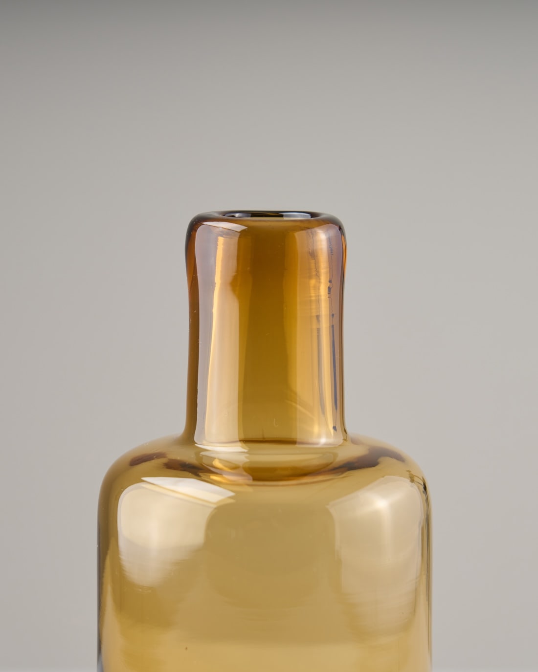 ［フラワーベース］カラーガラスベース ロングネック