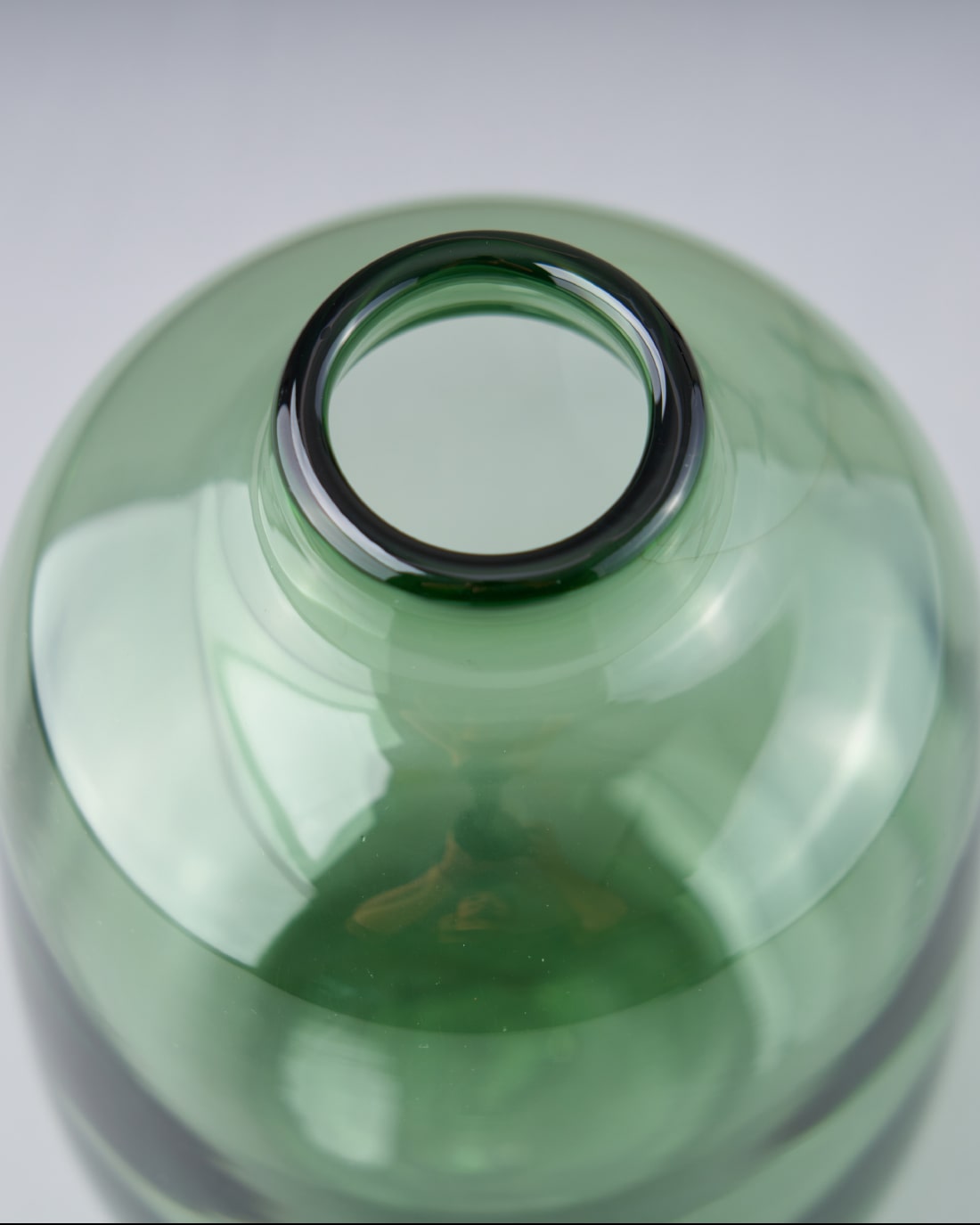 ［フラワーベース］カラーガラスベース プランプ