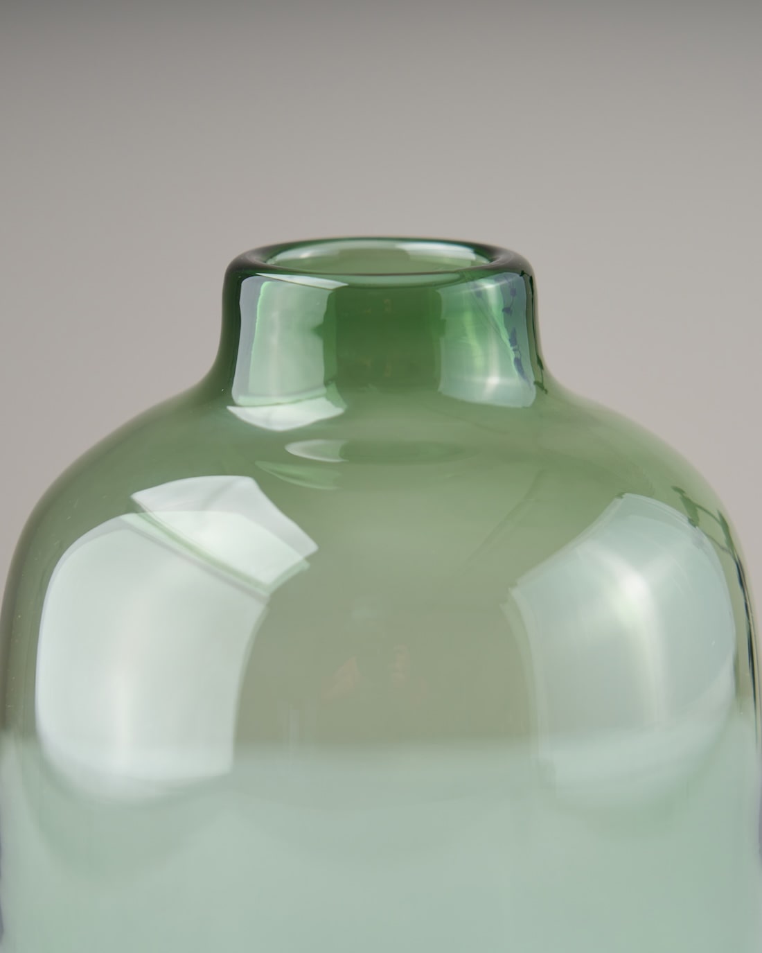 ［フラワーベース］カラーガラスベース プランプ