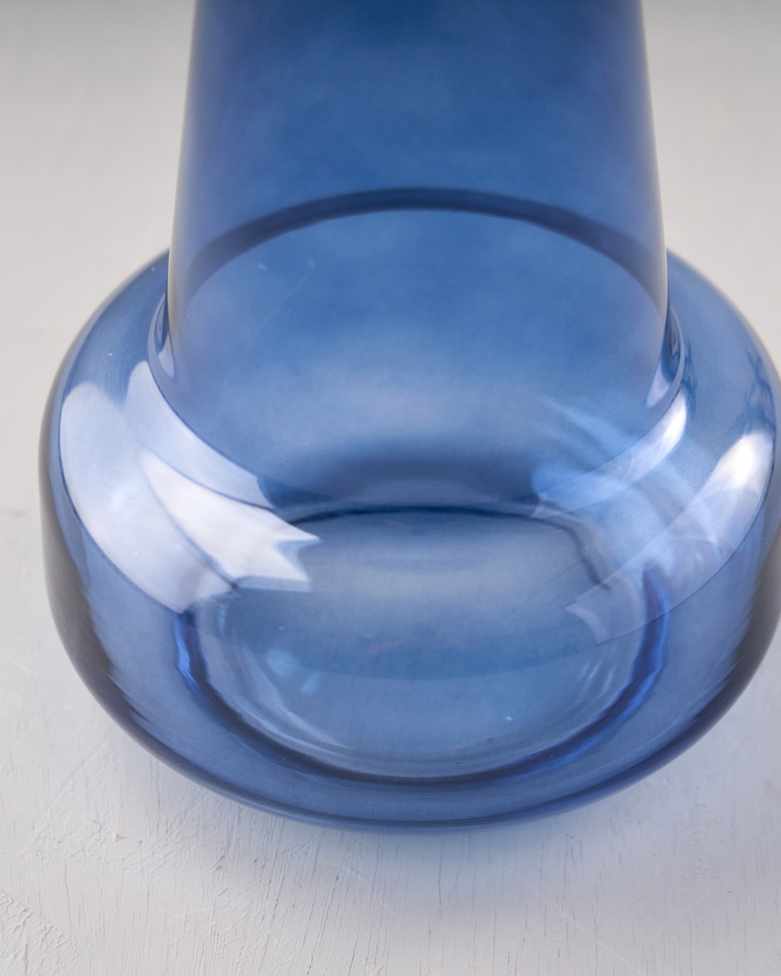 フラワーベース］ビッグガラスベース ブルー商品ページ - 土と風の植物園