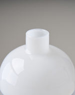 ［フラワーベース］ガラスベースツートンS ホワイト