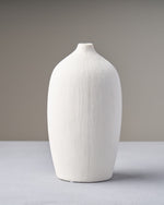 ［フラワーベース］ マットな質感のポーセリンベース プランパー L