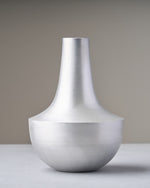 ［フラワーベース］アルミハーフボールフラワーポット