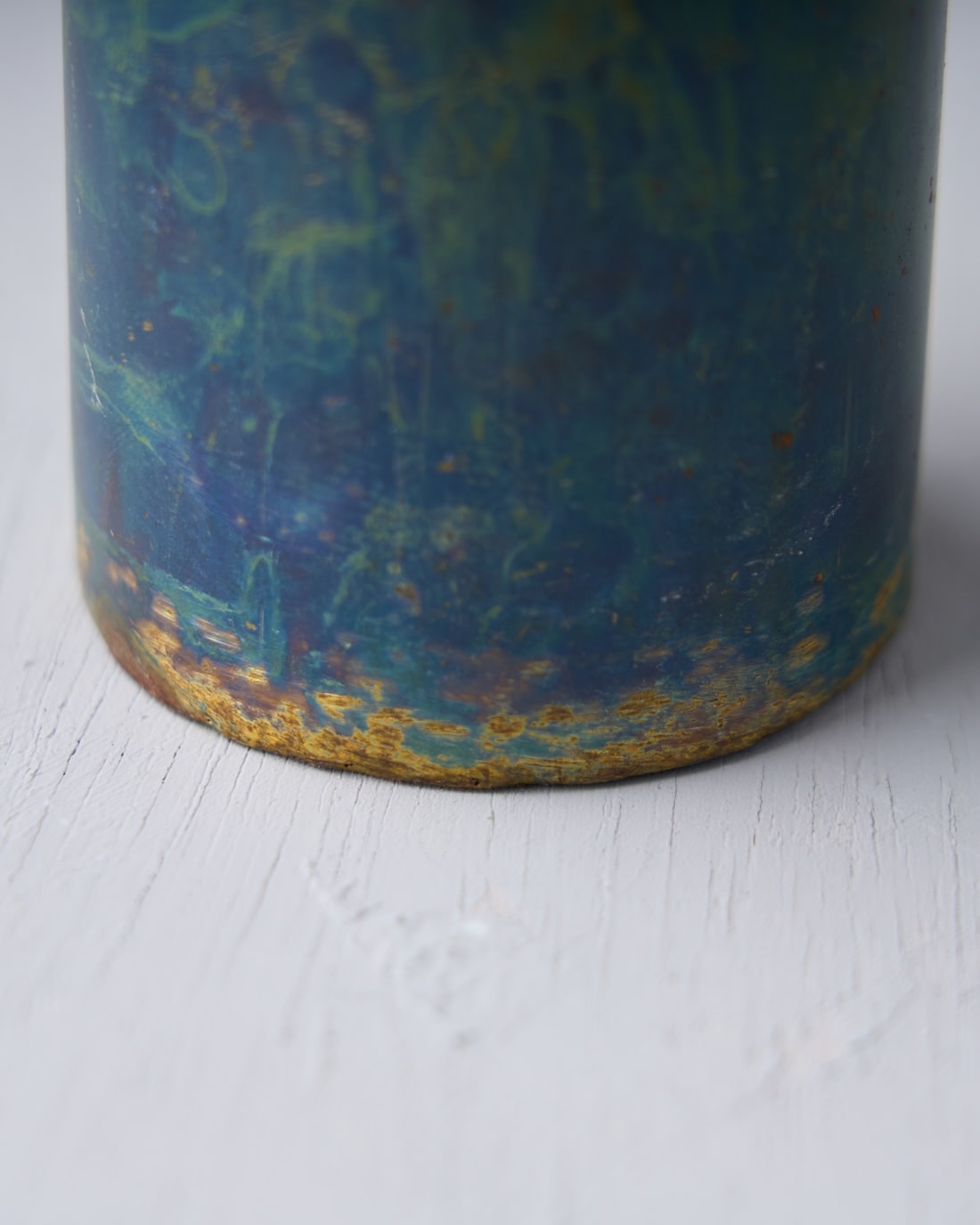 【在庫限り販売終了】［フラワーベース］アイアン ボトルベース（Mサイズ）