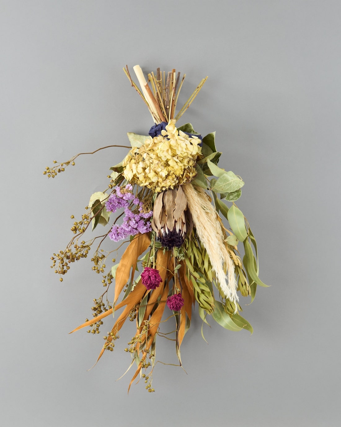 リース　ドライフラワー　ドライフラワーリース　スワッグ　ブーケ　フライングリース 楽天市場】ドライフラワー プリザーブドフラワーバニーフラワー