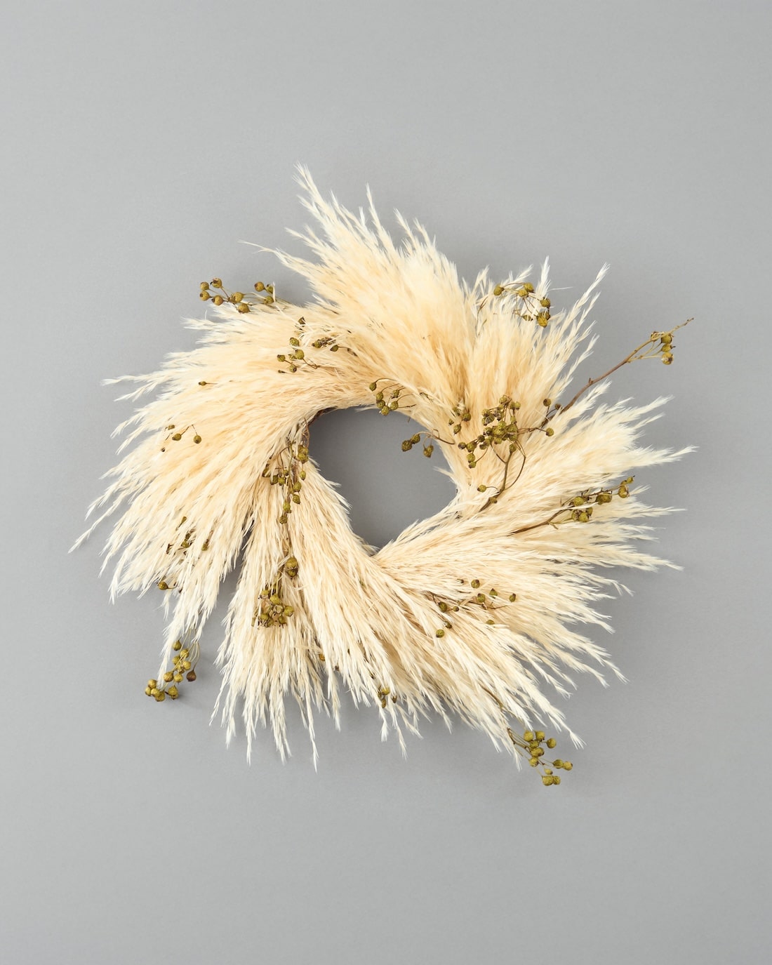 砂漠の星屑＞パンパスグラス・野ばらの実のリース 商品ページ - 土と風