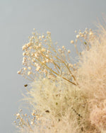 ＜淡雲のグラデーション＞スモークツリーとカスミソウのブーケ