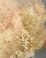 ＜淡雲のグラデーション＞スモークツリーとカスミソウのブーケ