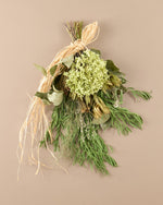 ＜不意打ちの出会い＞紫陽花アナベル・ネべリア・フィリカのスワッグ