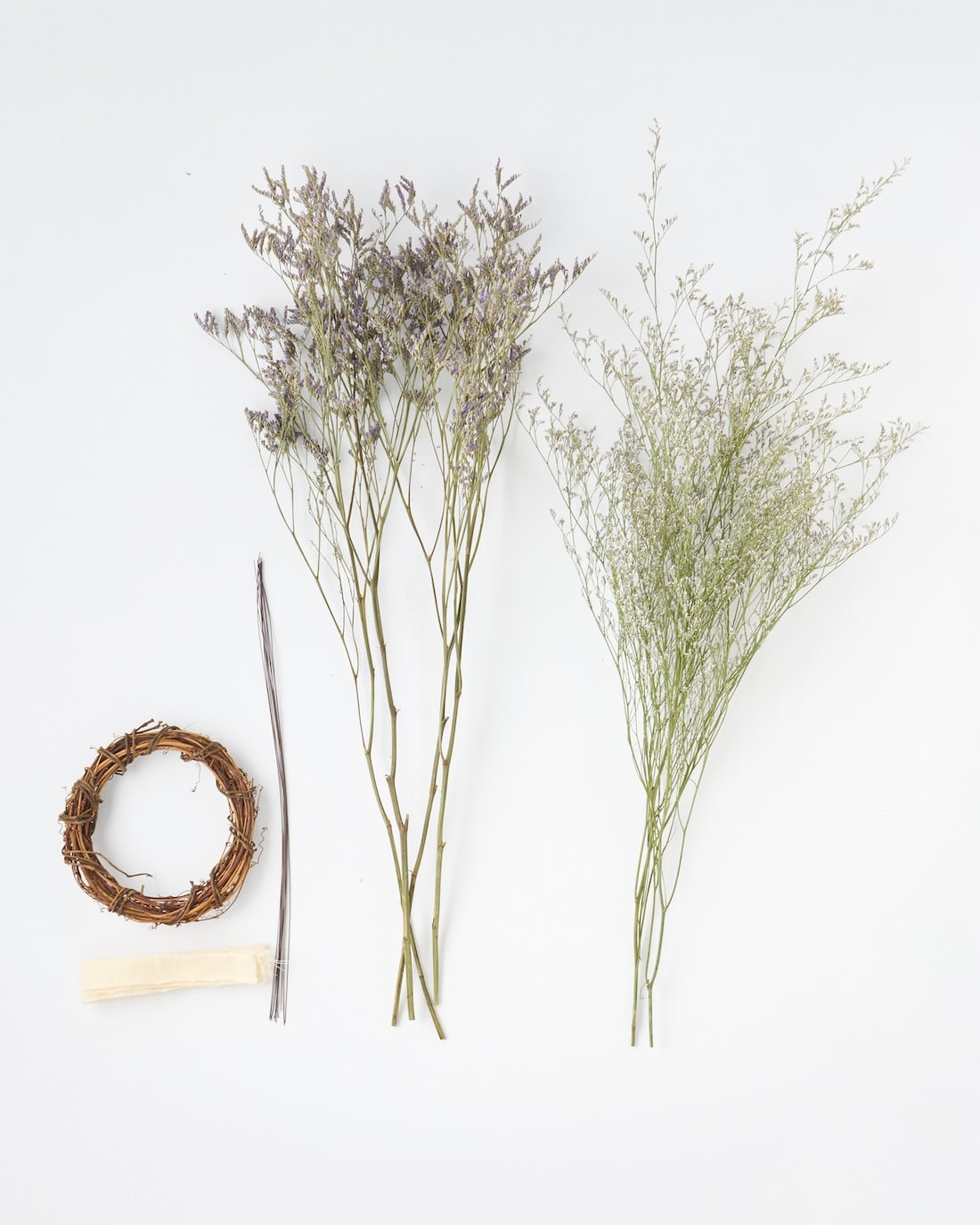 ＜Happy Birthday＞ブルーファンタジアとカリナディープブルーのリース