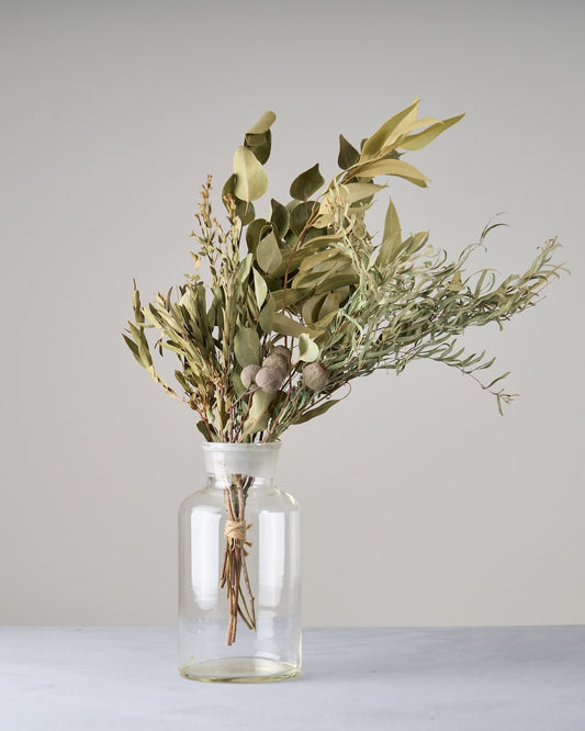 飾るだけでサマになるドライフラワーセット（5種類のユーカリ）＜緑の五重奏＞