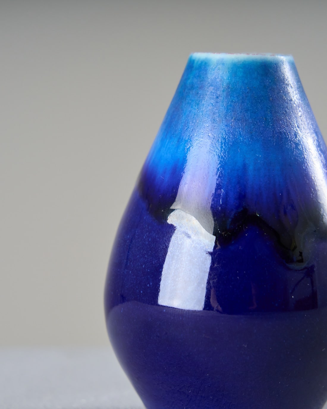 フラワーベース］セラミックベース クレイン ブルー商品ページ