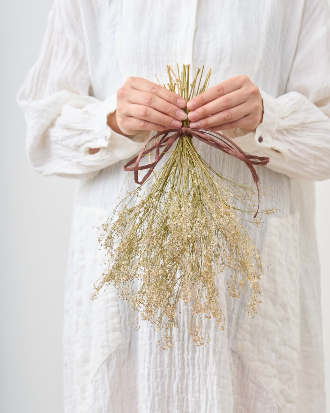 baby's breath＞カスミソウのスワッグ 商品ページ - 土と風の植物園