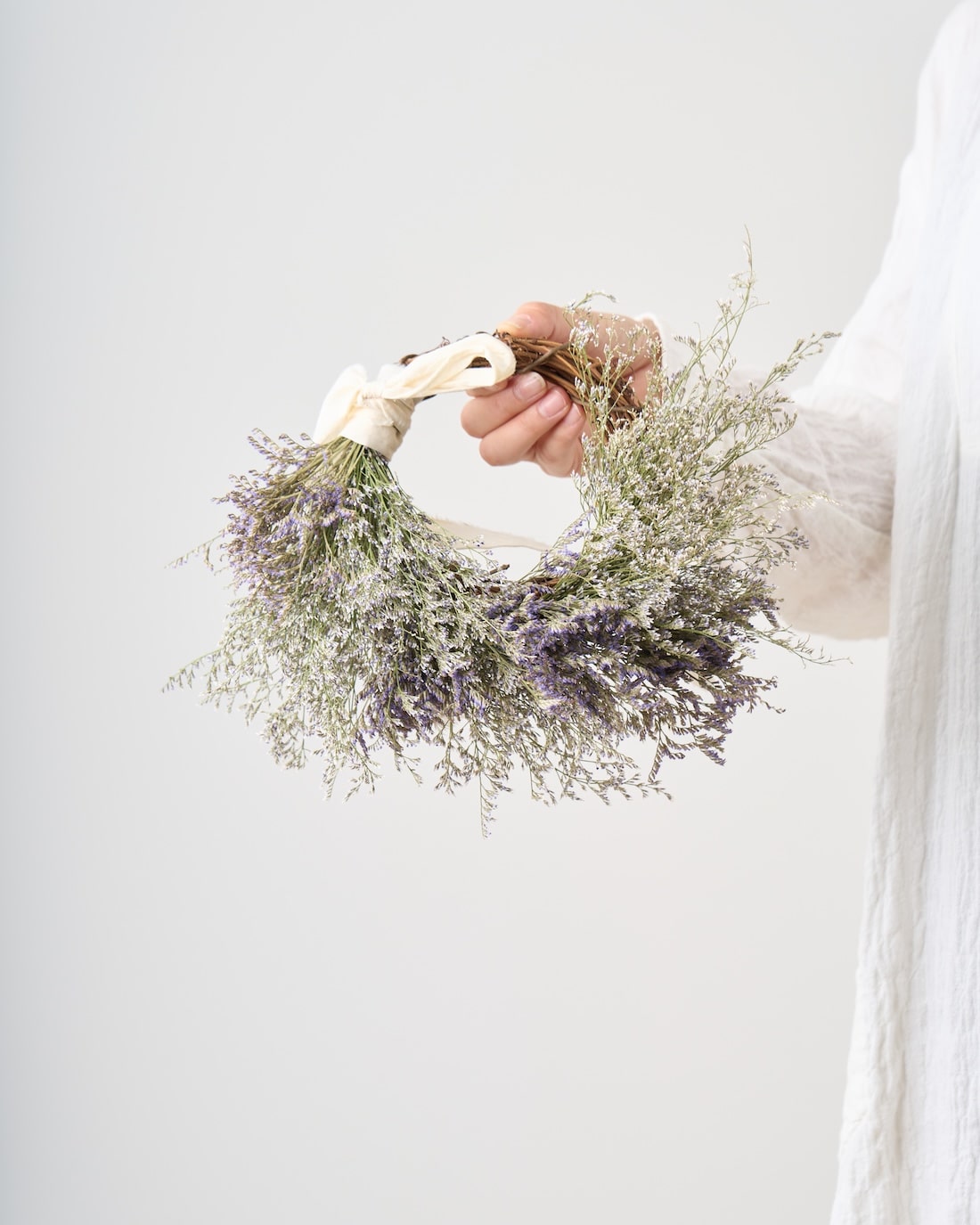 ＜Happy Birthday＞ブルーファンタジアとカリナディープブルーのリース