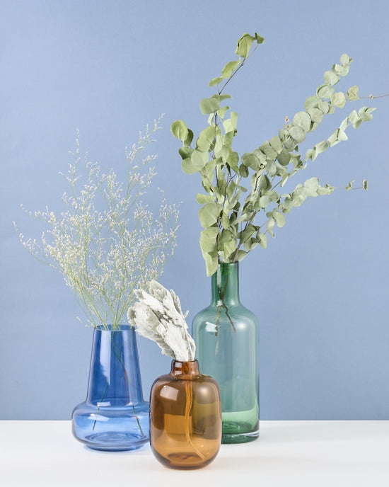 飾るだけでサマになるドライフラワーセット（ブルーファンタジア・ユーカリ）