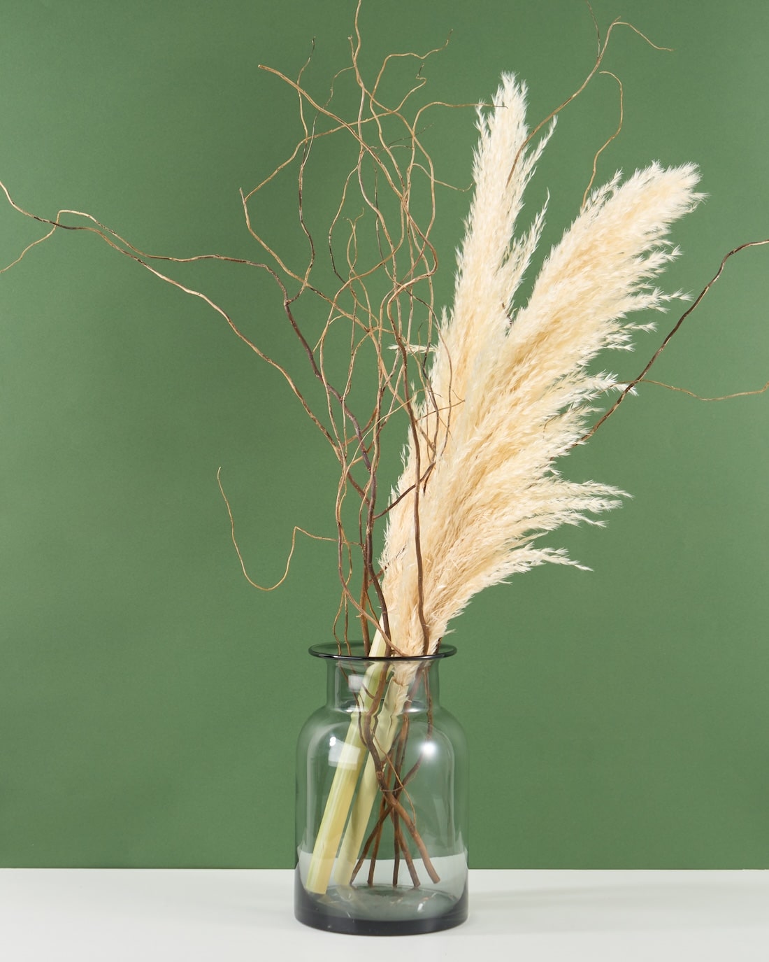 飾るだけでサマになるドライフラワーセット（パンパスグラス