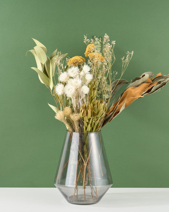 飾るだけでサマになるドライフラワーセット（アキレア・フィリカ）