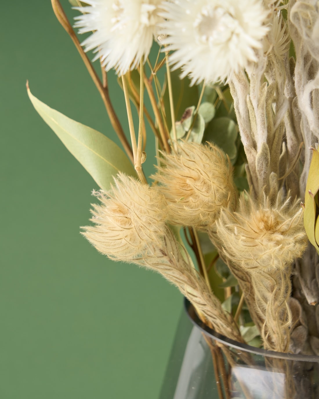 飾るだけでサマになるドライフラワーセット（アキレア・フィリカ）