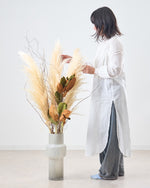 【BIGサイズ】飾るだけでサマになるドライフラワーセット(パンパスグラス・雲竜柳・マグノリア）