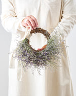 ＜Happy Birthday＞ブルーファンタジアとカリナディープブルーのリース