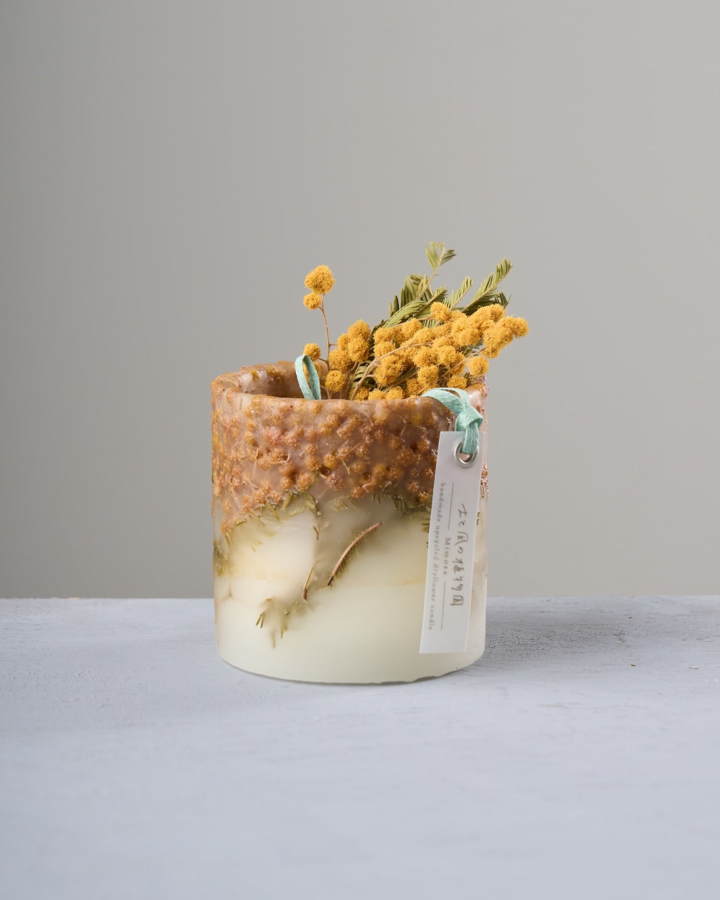 ［雑貨］ドライフラワーのアレンジメント・キャンドル