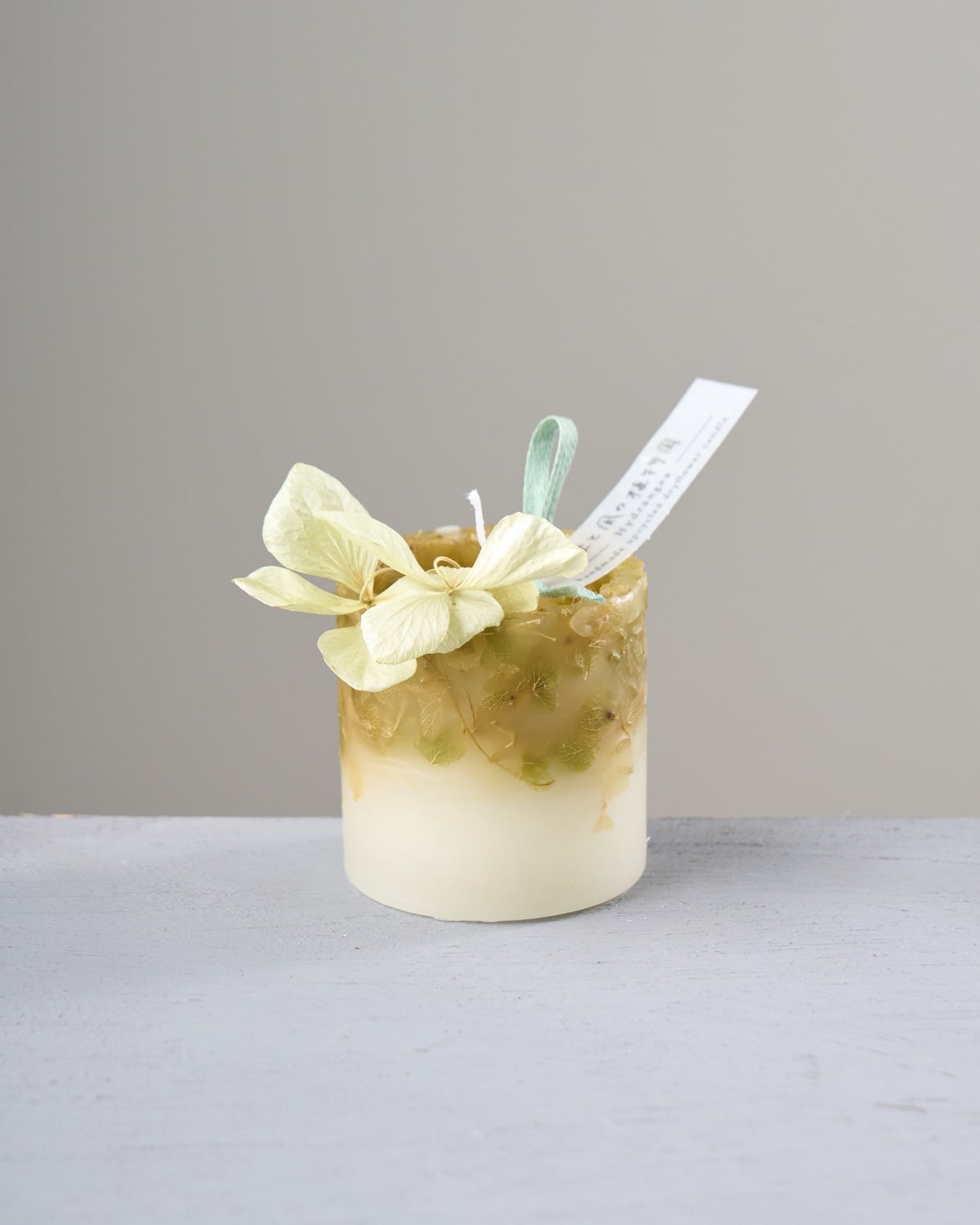 ［雑貨］ドライフラワーのミニキャンドル