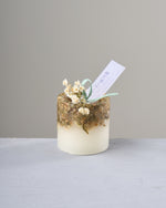 ［雑貨］ドライフラワーのミニキャンドル