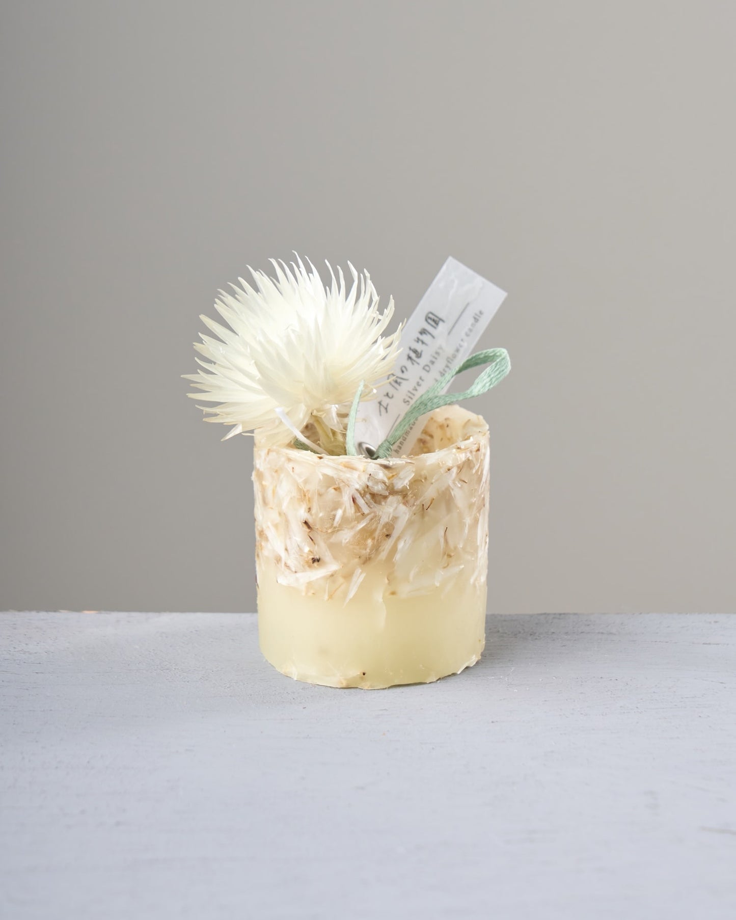 ［雑貨］ドライフラワーのミニキャンドル