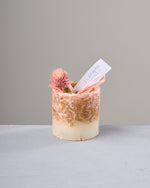 ［雑貨］ドライフラワーのミニキャンドル