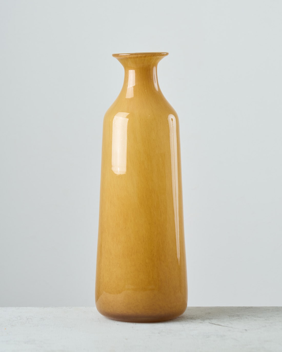 ［フラワーベース］インテリアに映える、ミルキーガラスベース（トール）