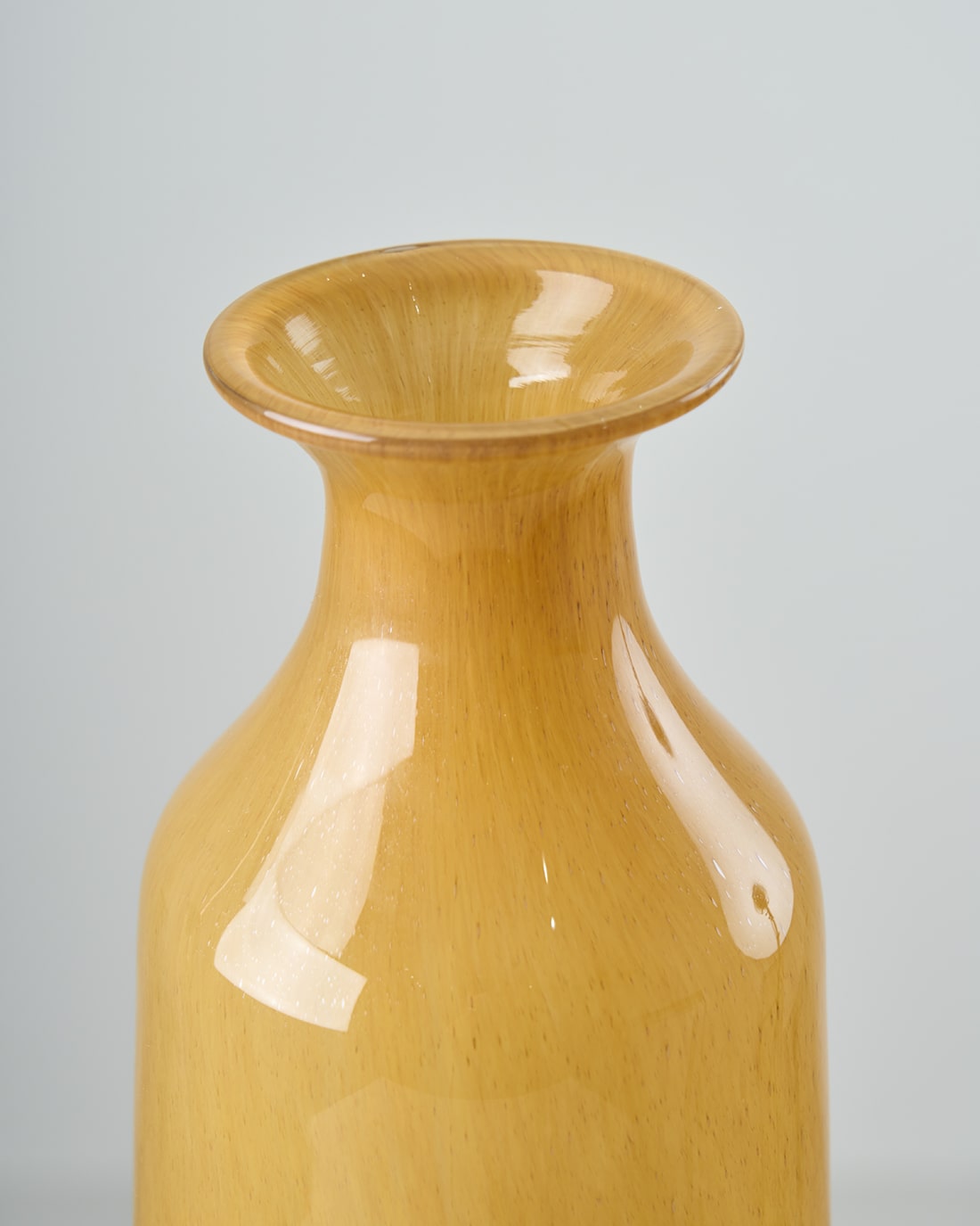 ［フラワーベース］インテリアに映える、ミルキーガラスベース（トール）