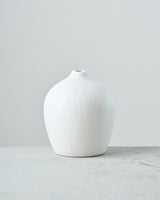 ［フラワーベース］マットな質感のポーセリンベース プランパー S