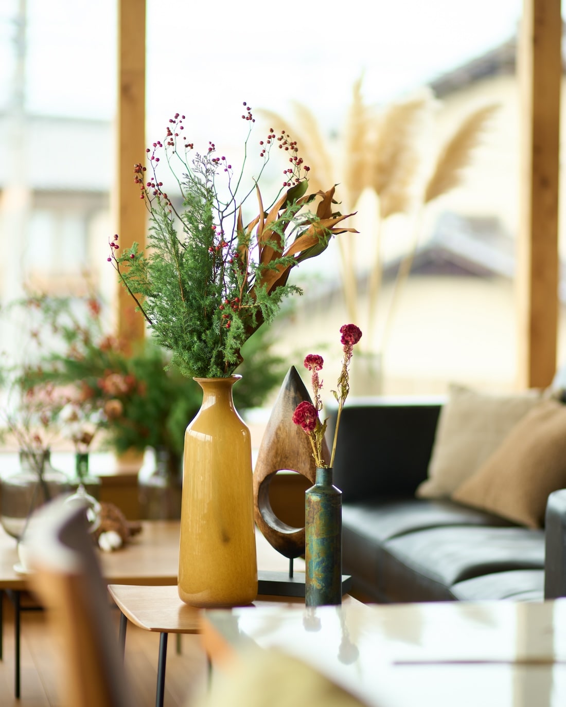 飾るだけでサマになるドライフラワーのセット – 土と風の植物園