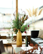 【12/10まで！】飾るだけでサマになるドライフラワーセット（サツマ杉・野ばらの実・グレビレアゴールド）