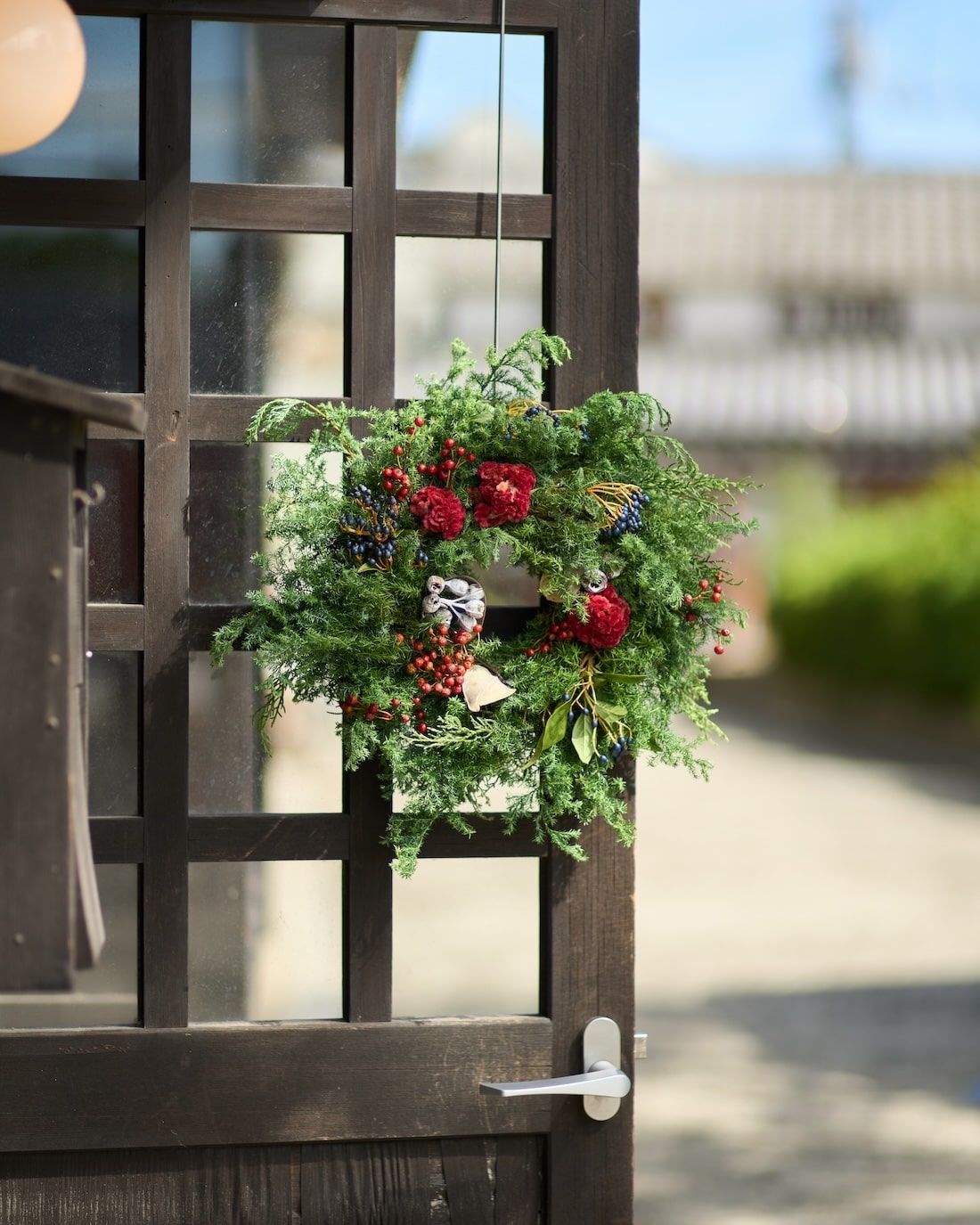 【12/10まで！セットでお得】年末年始をゆたかに過ごす、クリスマスリースとお正月飾りのセット B