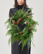 【12/10まで！】風渡る、エバーグリーンの大きなクリスマスリース