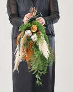 【12/10まで！】冬の陽だまりを束ねた、クリスマススワッグ