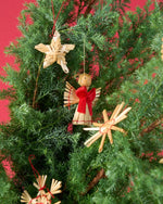 【12/10まで！】飾るだけでサマになる、サツマ杉とストローオーナメントのセット