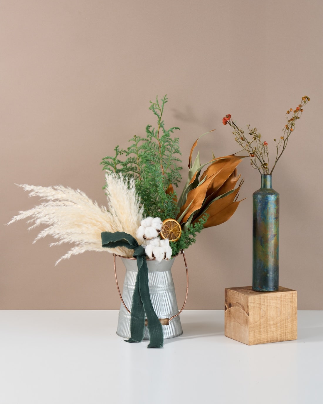 【12/10まで！】冬の陽だまりを束ねた、クリスマススワッグ