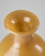 ［フラワーベース］インテリアに映える、ミルキーガラスベース （ワイド）