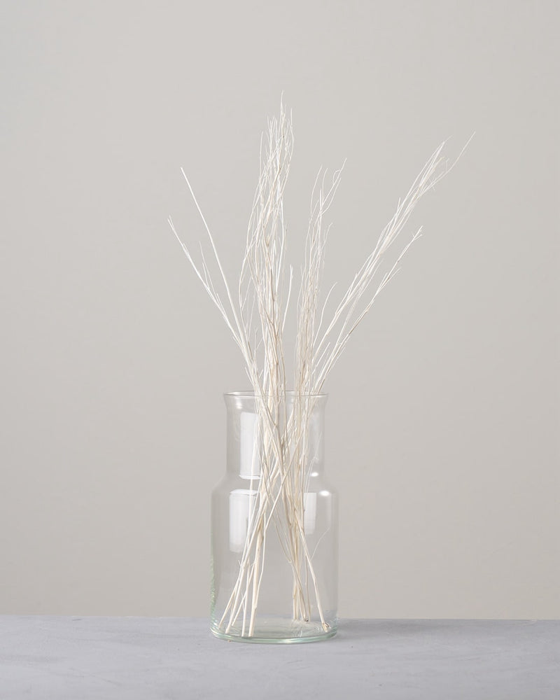 クリアのガラスベースが相性抜群