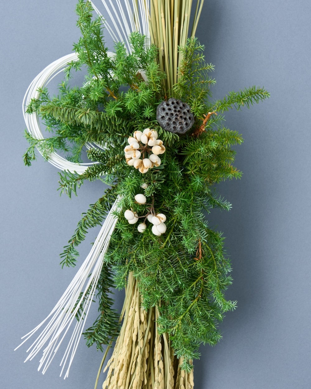 【12月中旬～順次発送】実りを結ぶ、千歳緑のお正月飾り