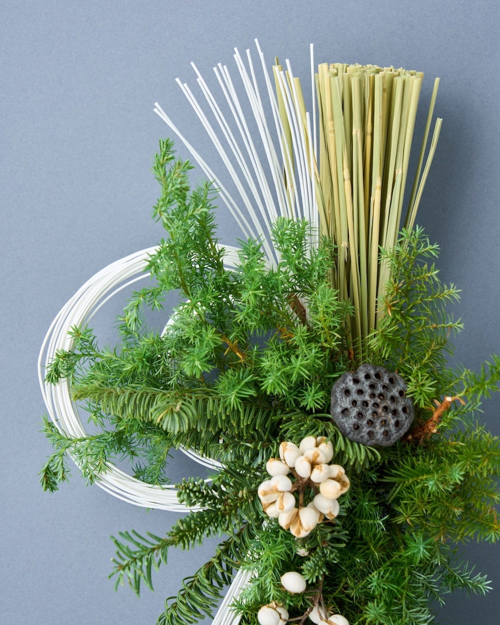 【12月中旬～順次発送】実りを結ぶ、千歳緑のお正月飾り